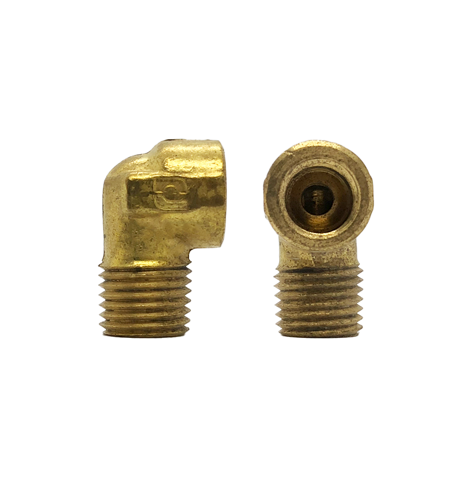 Codo Terminal Macho 90° Abocinado A 45° Invertido (49W)