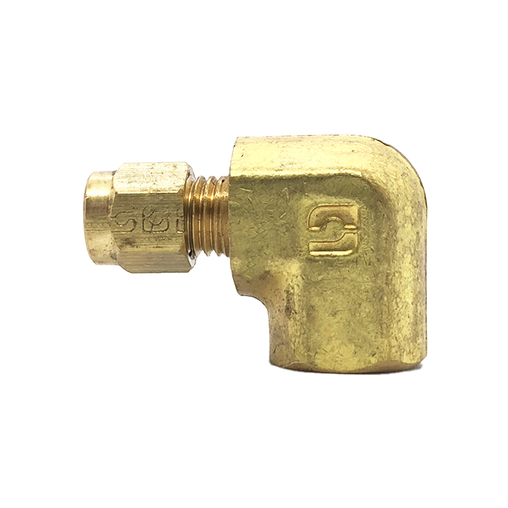 Codo Terminal Hembra 90° de Compresión (70F)