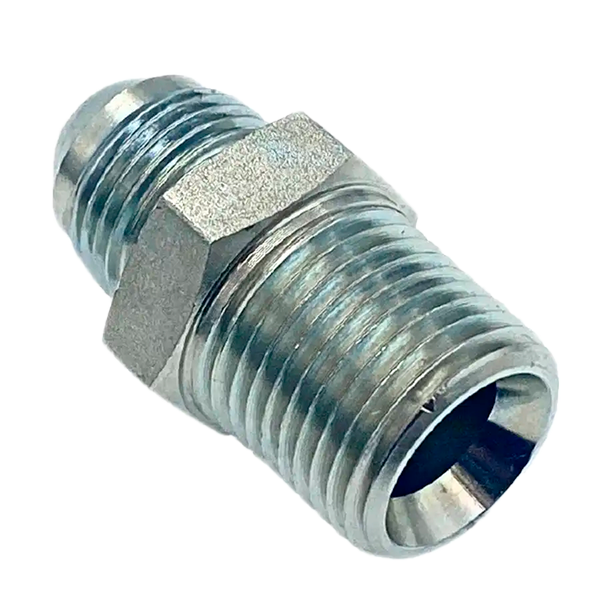 Adaptador Hidráulico Jic Macho X NPT Macho Recto - P1JN