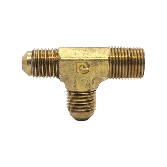 TEE TERMINAL MACHO LATERAL	CONEXIONES PARA TUBO, ABOCINADO A 45° (51F)