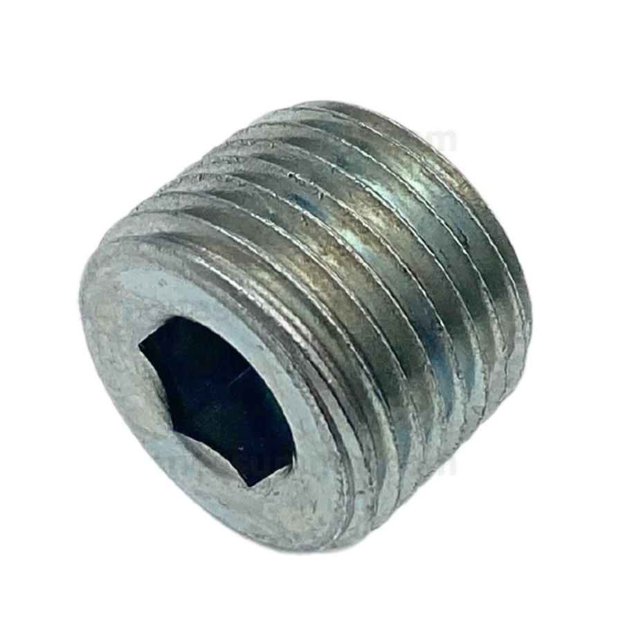 Tapón Hidráulico NPT Macho 1/2" Cabeza Hexagonal Hueco