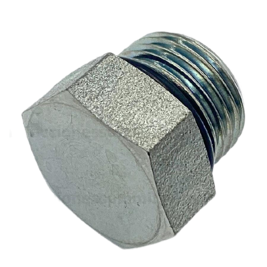 Tapón Hidráulico SAE O-Ring (ORB) 1/4" Cabeza Hexagonal