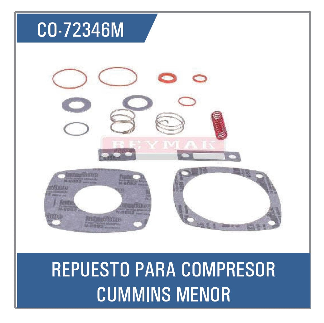 REP. PARA COMPRESOR CUMMINS MENOR COMESA