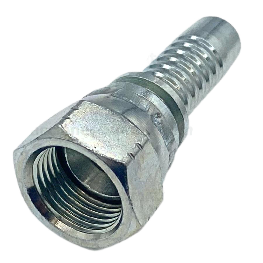 Conector JIC hembra 1 x 1 espiga