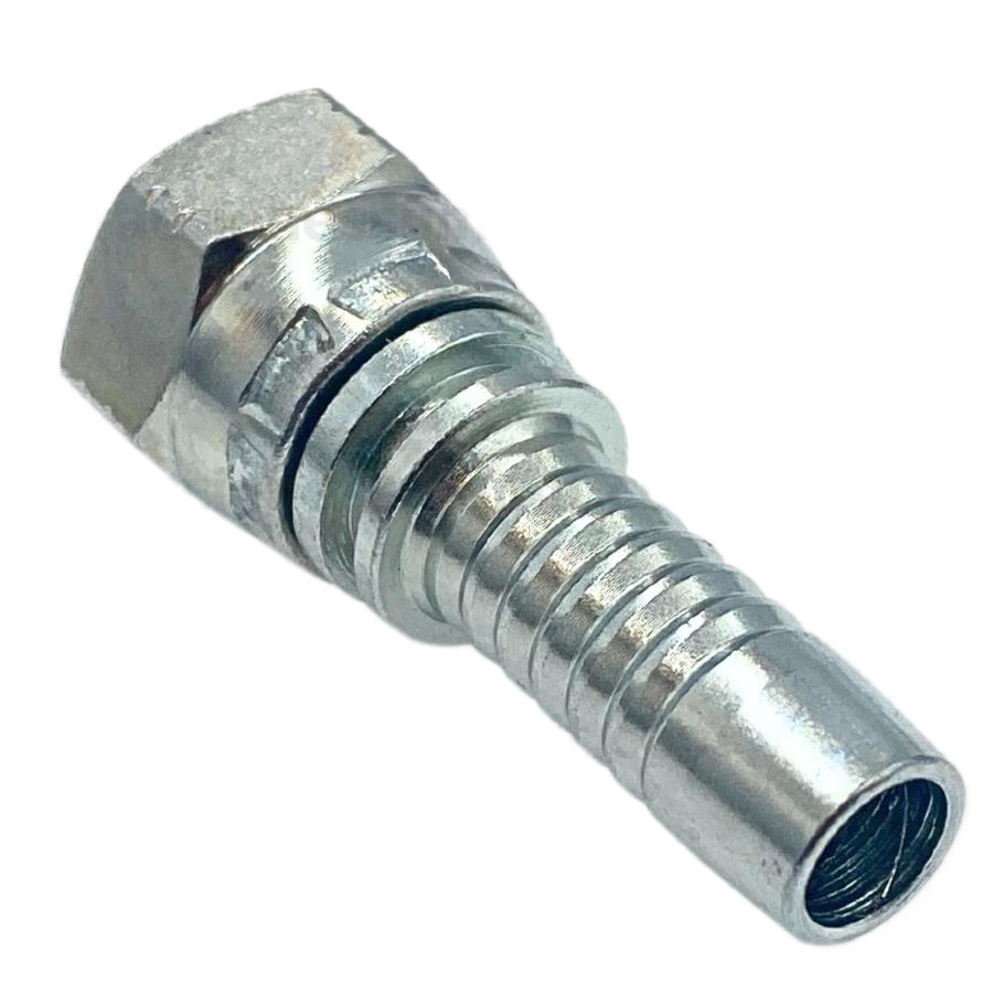 Conector JIC hembra 1 x 1 espiga