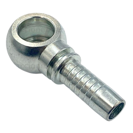 Conector métrico banjo 12 x manguera 3/8 R1 y R2