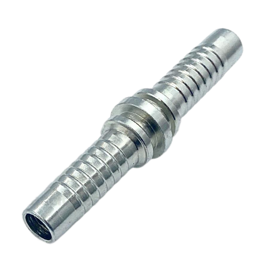Cople hidráulico 1/4" para manguera