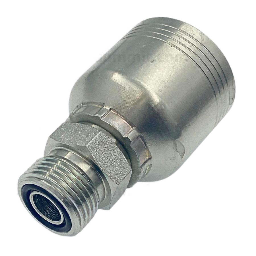 Conector rosca ORFS macho 3/8 x manguera 3/8 R4