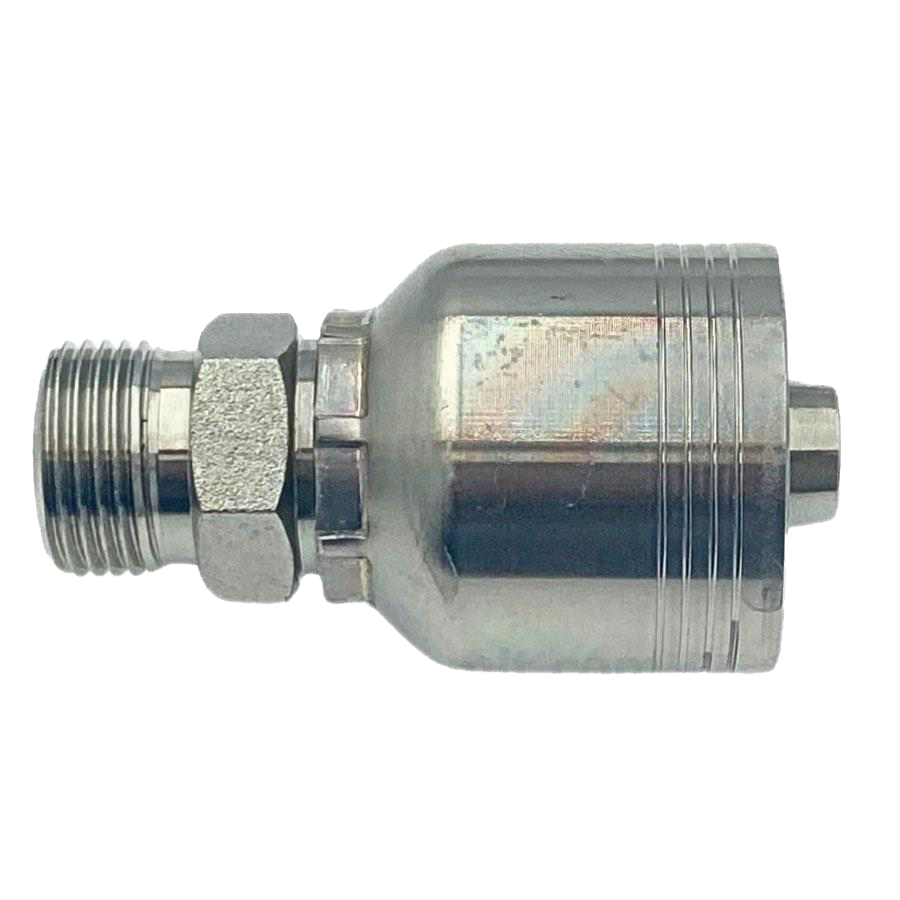 Conector rosca ORFS macho 3/8 x manguera 3/8 R4