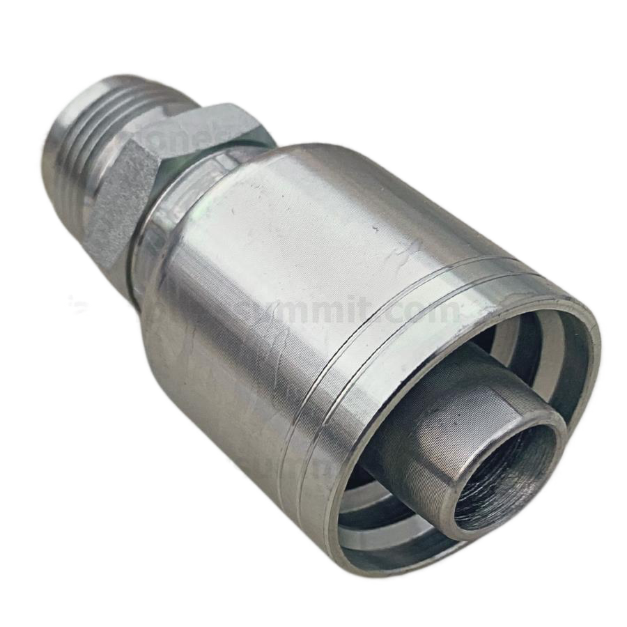 Conector rosca JIC 37° macho 1/2 x manguera 3/8 R1 y R2