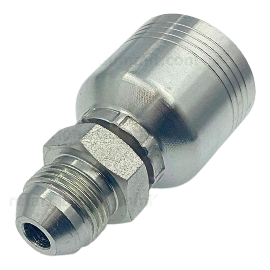 Conector rosca JIC 37° macho 3/8 x manguera 3/8 R4