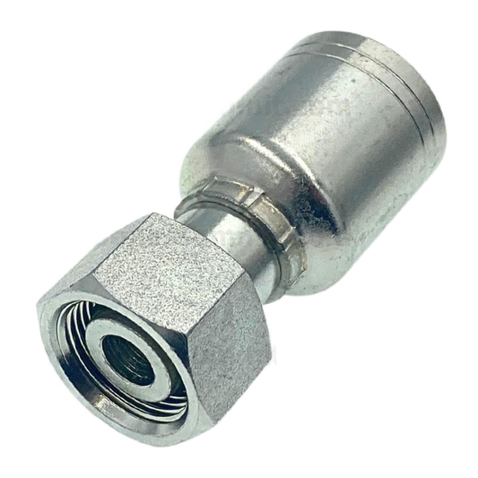 Conector métrico 24° r/hembra 12 x manguera 3/8 r1yr2 LT