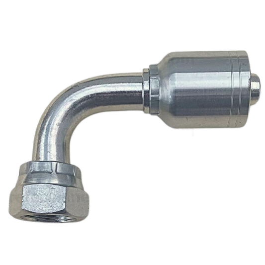 Conector rosca ORFS hembra 90° 1/2 x manguera 1/2 R1 y R2