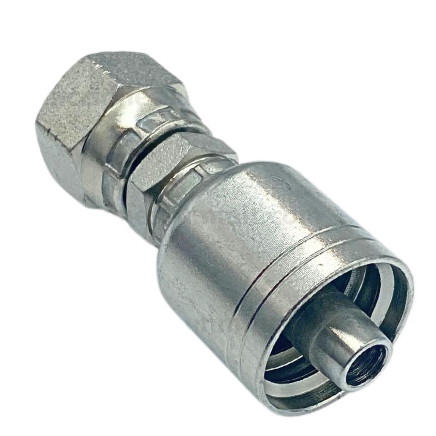 Conector rosca cono 90° hembr 3/8 x manguera 3/8 R1 y R2