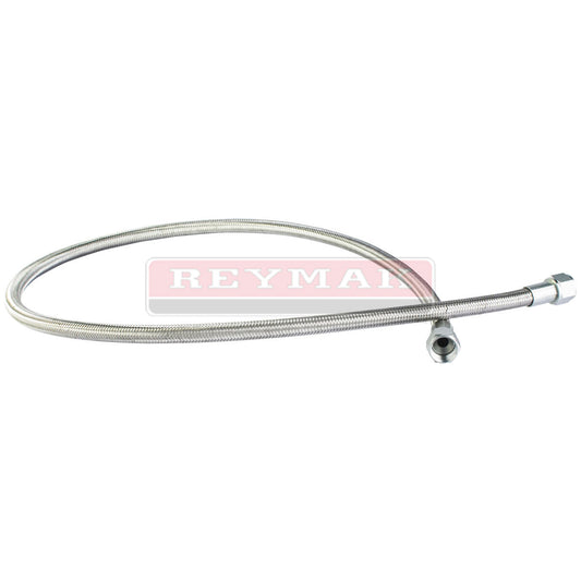 MANGUERA DE TEFLON MALLA ACERO INOX  5/8 CONEXION7/8   1.4 MTS
