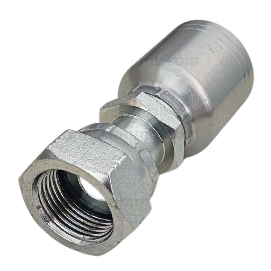 Conector rosca ORFS hembra 1/4 x manguera 1/4 R1 y R2