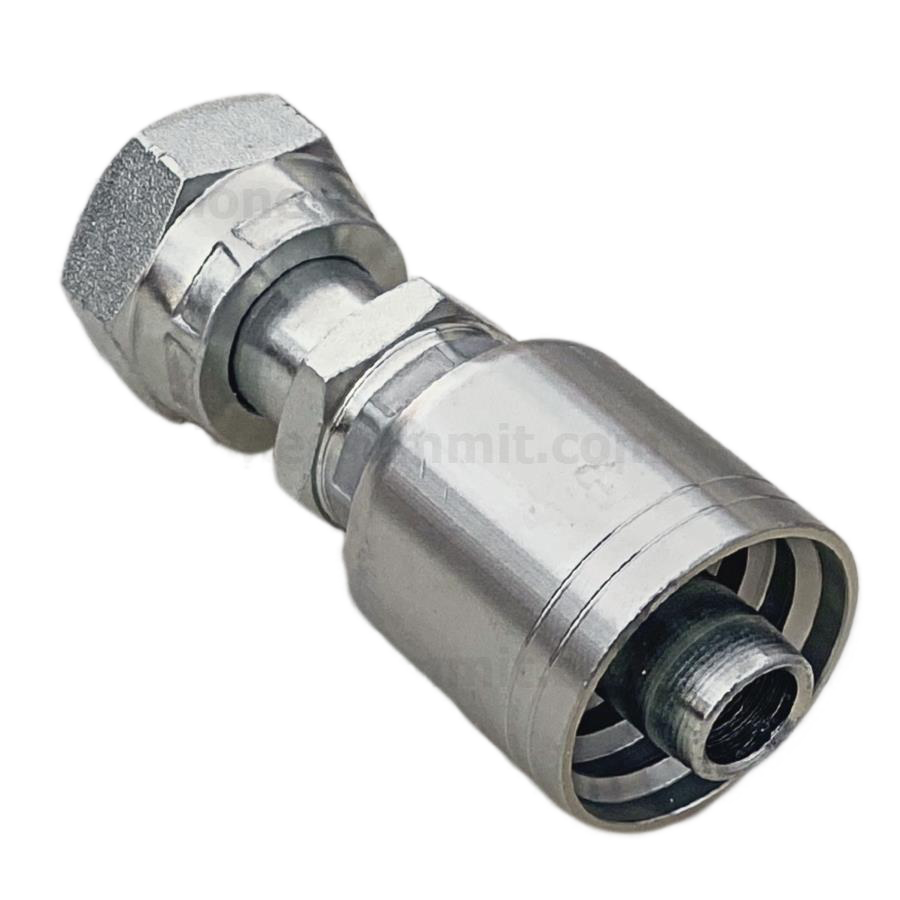 Conector rosca ORFS hembra 1/4 x manguera 1/4 R1 y R2